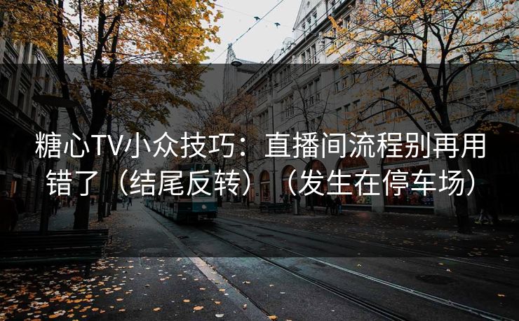 糖心TV小众技巧：直播间流程别再用错了（结尾反转）（发生在停车场）