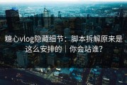 糖心vlog隐藏细节：脚本拆解原来是这么安排的｜你会站谁？